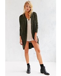 Urban Outfitters Ecote Spacedye Cowl Pocket Open Cardigan