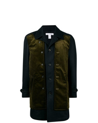 Comme Des Garcons SHIRT Comme Des Garons Shirt Layered Single Breasted Coat