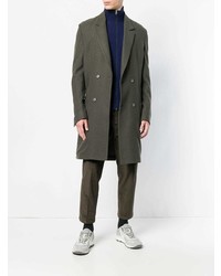 Low Brand Double Breasted Midi Coat