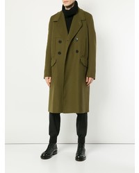 Rick Owens Officer Double Breasted Coat