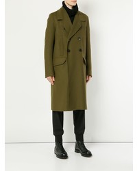 Rick Owens Officer Double Breasted Coat