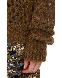Isabel Marant Honeycomb Stitch Oversize Thomas Sweater