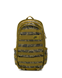 Olive Paisley Backpack