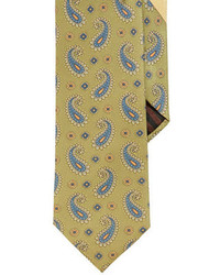 Black Brown 1826 Classic Fit Paisley Neat Tie