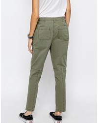 Asos Collection Washed Casual Peg Pants