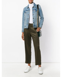 Theory Cropped Straight Trousers
