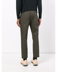 Marni Cropped Turn Up Trousers