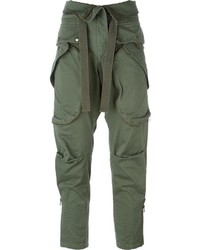 Faith Connexion Cropped Military Trousers