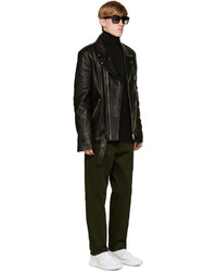 DSQUARED2 Green Cotton Hockney Trousers