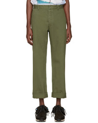 VISVIM Green Pastoral Trousers