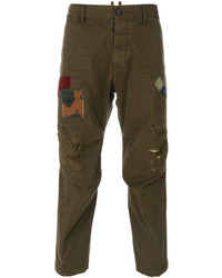 DSQUARED2 Patch Detail Trousers