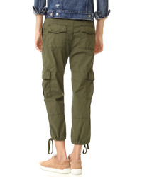 James Perse Slim Cropped Cargo Pants
