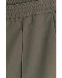 Valentino Tapered Wool Pants With Elasticated Waist