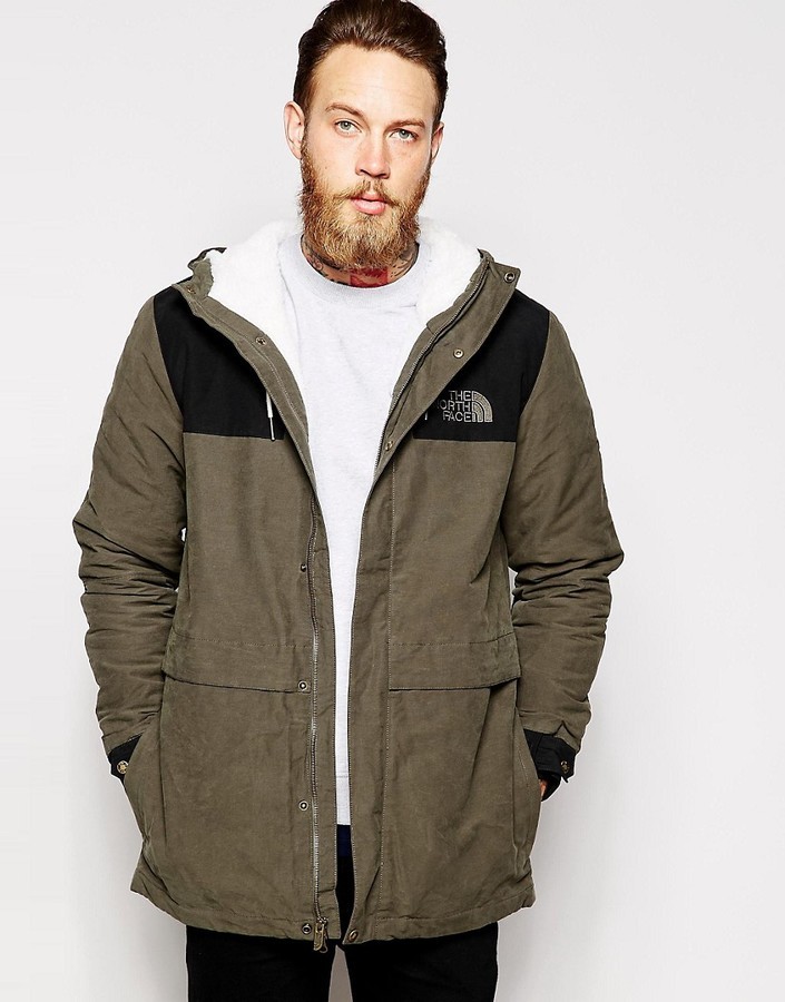 Verstenen afbetalen staking The North Face 1985 Sherpa Mountain Parka, $389 | Asos | Lookastic