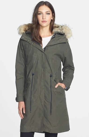 parka with coyote fur trim