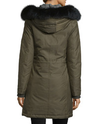 Spiewak Aviation Fur Hood Parka Coat