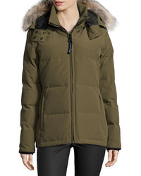 Canada Goose Chelsea Fur Hood Parka Coat