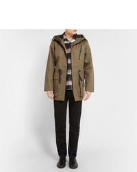 Christopher Rburn Funnel Collar Cotton Twill Parka