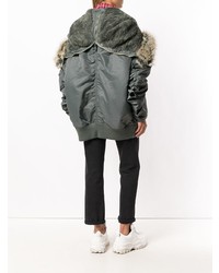 Junya Watanabe Comme Des Garcons Oversized Zip Up Coat