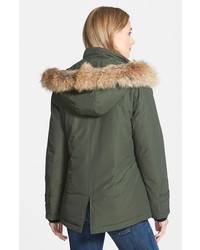 Pendleton Down Parka With Genuine Coyote Fur