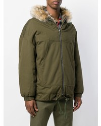 Holland & Holland Fur Hood Jacket