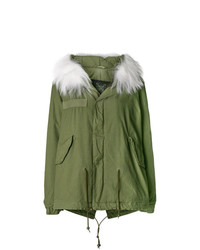 Mr & Mrs Italy Fur Hood Short Parka Coat Unavailable