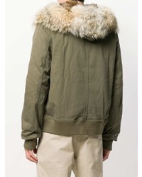 Yves Salomon Homme Fur Hooded Jacket