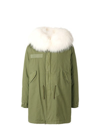 Mr & Mrs Italy Fur Lined Mid Parka