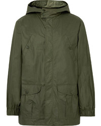 A.P.C. Guillaume Coated Cotton Hooded Parka