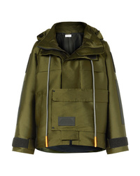 Palm Angels Hooded Canvas Parka