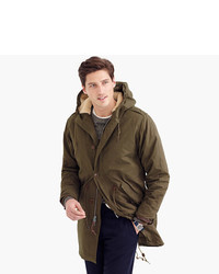 J.Crew Hooded Fishtail Parka With Primaloft