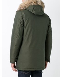 Woolrich Hooded Padded Coat
