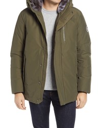 Save The Duck Hooded Water Resistant Parka With Faux