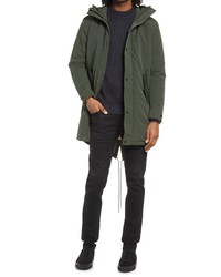 Selected Homme Iconic Recycled Polyester Hooded Fishtail Parka