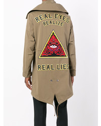 Givenchy Illuminati Patch Parka Jacket