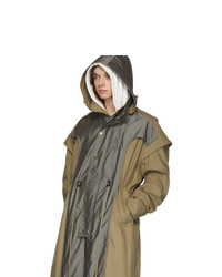 Feng Chen Wang Khaki Layered Parka