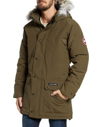 Canada Goose Langford Fusion Fit Parka With Genuine Coyote