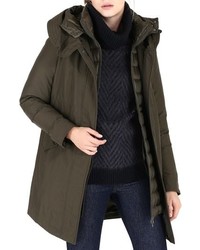 Woolrich Long Military 3 In 1 Parka