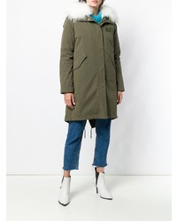 Yves Salomon Army Long Parka