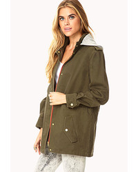Forever 21 Must Have Hooded Parka