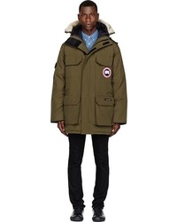 Canada Goose Olive Green Expedition Parka