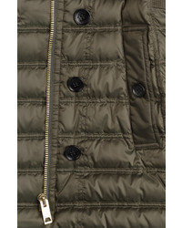 Burberry Parka With Fur Trimmed Hood