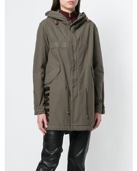 Mr & Mrs Italy Patched Midi Parka