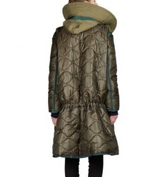Sacai Quilted Long Parka