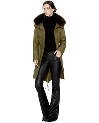 Quinton Long Hooded Parka With Fur