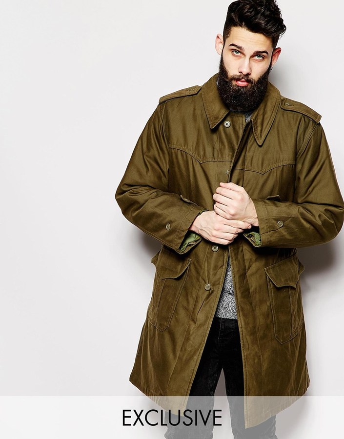 Reclaimed Vintage Parka Jacket | Where to buy & how to wear