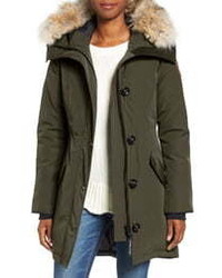 Canada Goose Rossclair Genuine Coyote Down Parka