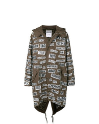 Moschino Safety Pin Hooded Parka