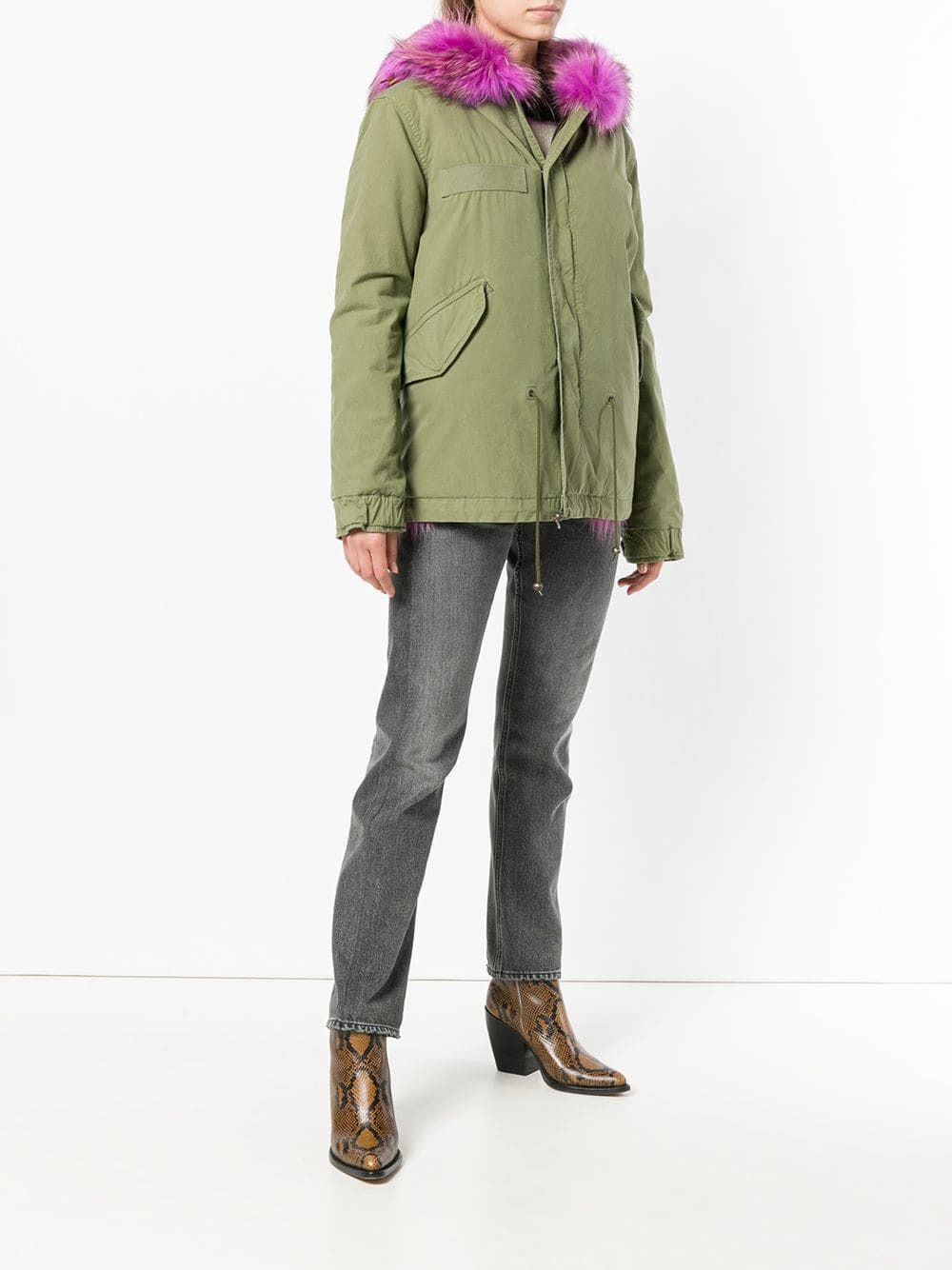 Mr & Mrs Italy Short Length Parka Coat, $5,490 | farfetch.com | Lookastic