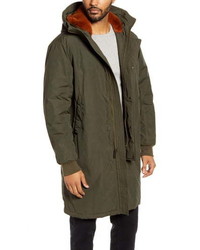Cole Haan Tech Down Parka With Faux
